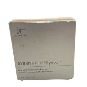 IT Cosmetics Bye Bye Pores Pressed Powder Translucent Tan Rich 0.31oz New